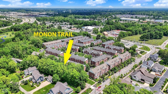 73 11th St NW, Carmel, IN 46032 - aerial view