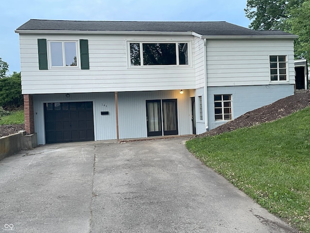 249 Spring St, Plainfield, IN 46168 - view of front of property with an attached garage and driveway