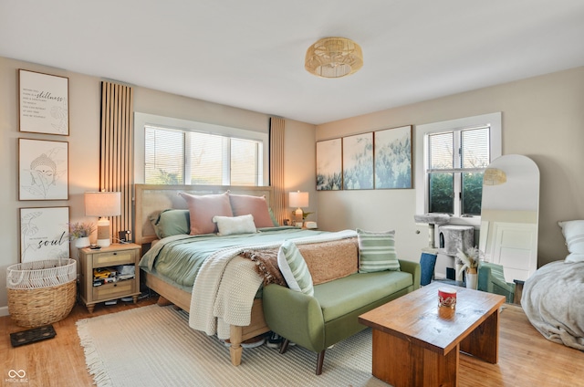 249 Spring St, Plainfield, IN 46168 - bedroom featuring light wood-style floors