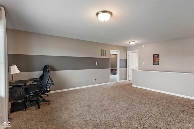 2626 Solidago Dr, Plainfield, IN 46168 - office with carpet flooring and baseboards