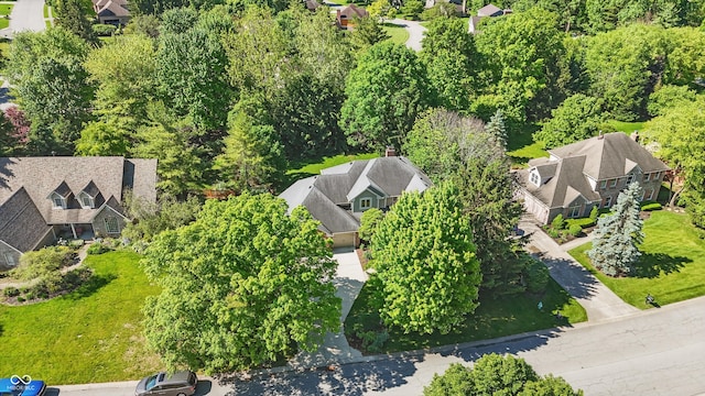 12335 Old Stone Dr, Indianapolis, IN 46236 - aerial perspective of suburban area