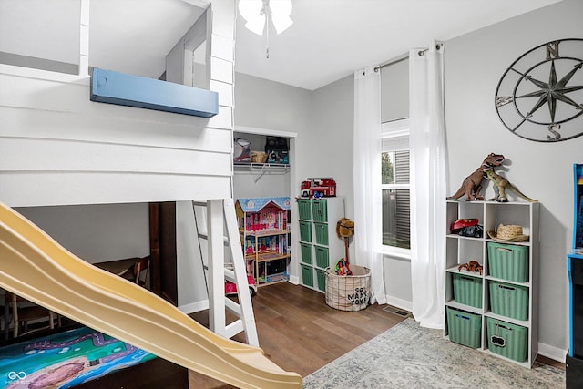 1664 Woodside Cir, Franklin, IN 46131 - bedroom featuring wood finished floors and baseboards