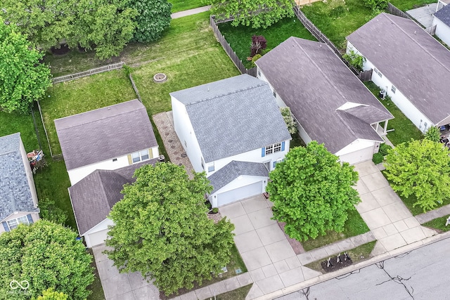 15411 Wandering Way, Noblesville, IN 46060 - bird's eye view