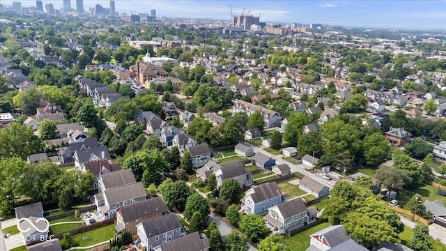 2448 Broadway St, Indianapolis, IN 46205 - aerial view of property's location with nearby urban area