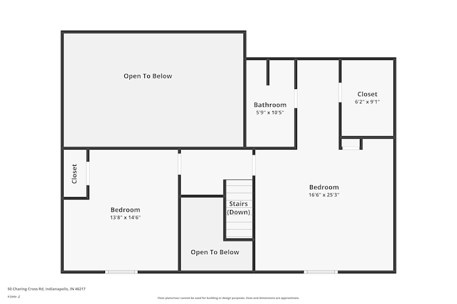 50 Charing Cross Rd, Indianapolis, IN 46217 - room layout