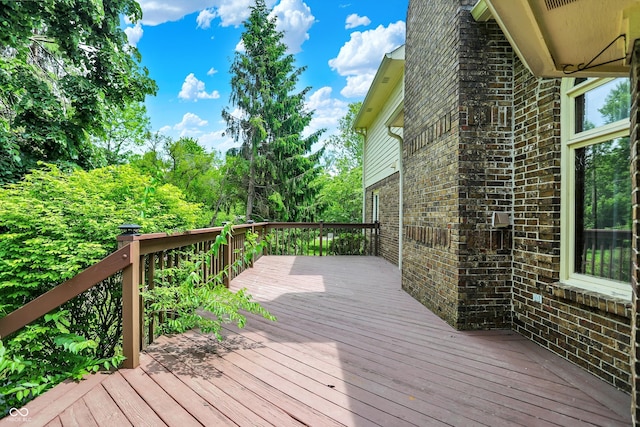 50 Charing Cross Rd, Indianapolis, IN 46217 - view of wooden terrace