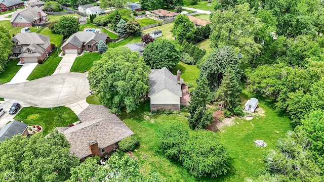 50 Charing Cross Rd, Indianapolis, IN 46217 - aerial perspective of suburban area