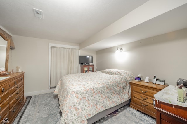 2900 Helms Rd, Anderson, IN 46016 - bedroom featuring light carpet and baseboards