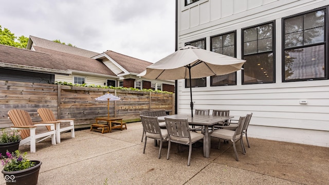5254 N Park Ave, Indianapolis, IN 46220 - view of patio / terrace featuring outdoor dining space