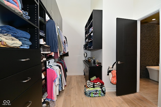7070 Dean Rd, Indianapolis, IN 46220 - spacious closet featuring wood finished floors