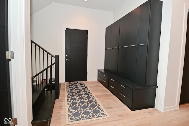 7070 Dean Rd, Indianapolis, IN 46220 - mudroom featuring light wood finished floors and baseboards