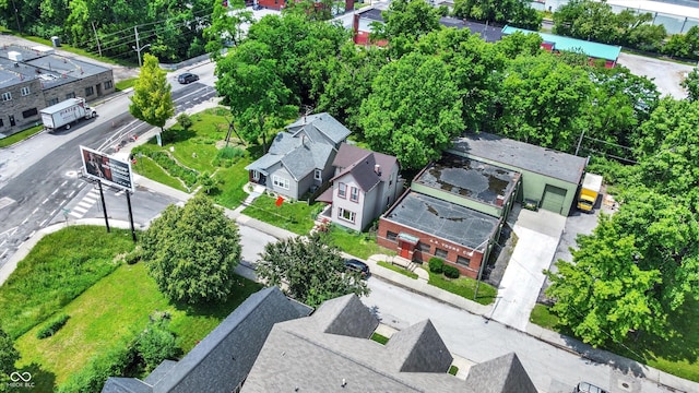 514 Dorman St, Indianapolis, IN 46202 - aerial view of residential area