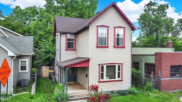 514 Dorman St, Indianapolis, IN 46202 - victorian home with central AC
