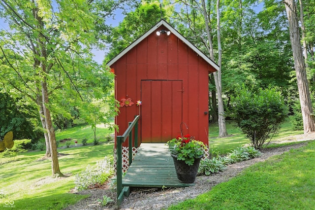 1712 S Flatrock River Rd, Rushville, IN 46173 - view of shed