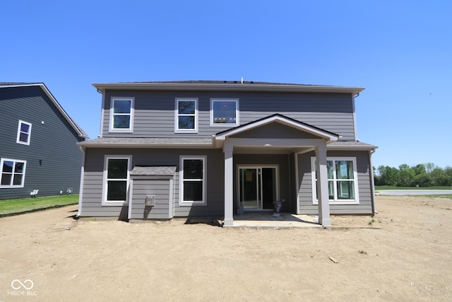 5517 Sienna Ct, Brownsburg, IN 46112 - rear view of property with a patio