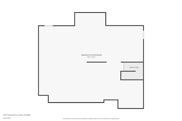 15418 Tattersalls Ln, Fishers, IN 46040 - view of room layout