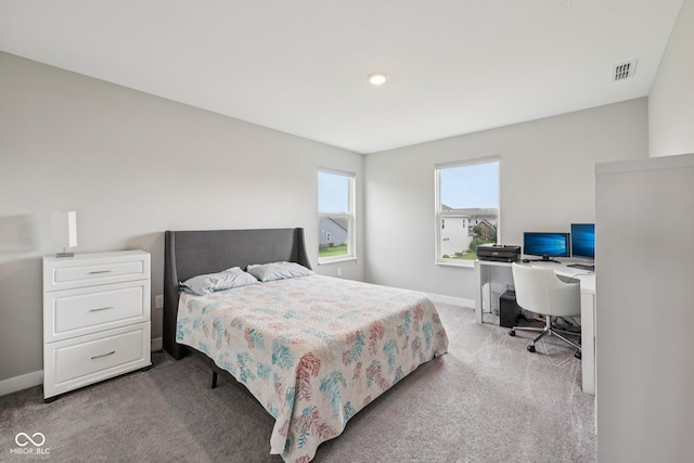 15418 Tattersalls Ln, Fishers, IN 46040 - bedroom with carpet floors and an office area