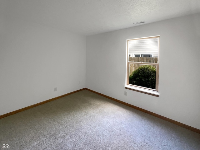 4825 May Ridge Ln, Indianapolis, IN 46254 - unfurnished room featuring carpet flooring, baseboards, and a textured ceiling