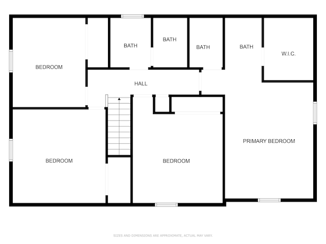 8934 Pinyon Ct, Indianapolis, IN 46260 - floor plan / room layout