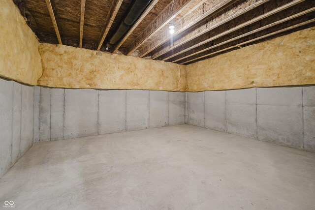 1510 Stonehaven Dr, Westfield, IN 46074 - view of unfinished basement