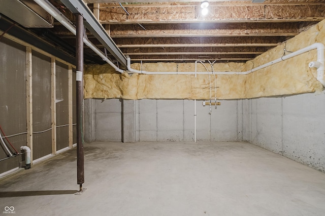 1510 Stonehaven Dr, Westfield, IN 46074 - view of unfinished below grade area