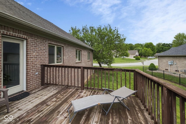 121 George Ct, Danville, IN 46122 - view of deck