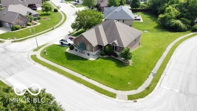 121 George Ct, Danville, IN 46122 - aerial perspective of suburban area