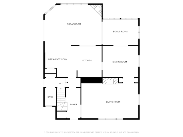 6020 Gladden Dr, Indianapolis, IN 46220 - home floor plan