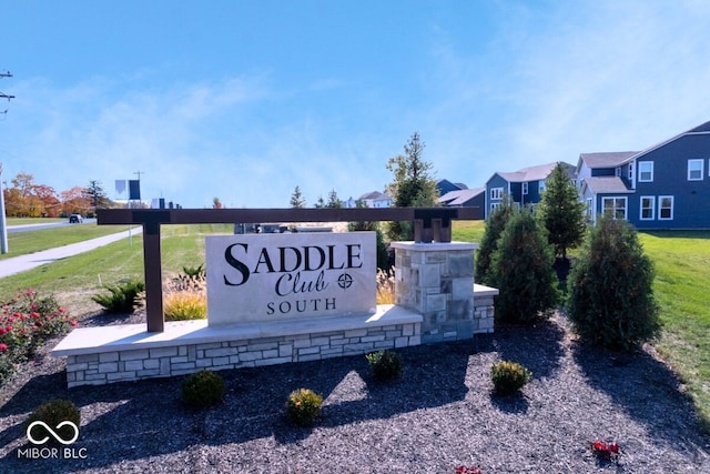 4290 Ironclad Dr, Bargersville, IN 46106 - view of community / neighborhood sign