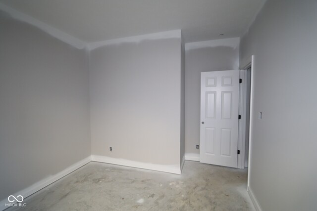 4290 Ironclad Dr, Bargersville, IN 46106 - unfurnished room featuring unfinished concrete floors and baseboards