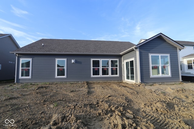 4290 Ironclad Dr, Bargersville, IN 46106 - rear view of property with a shingled roof