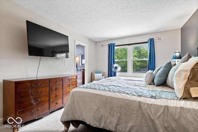 11041 Limbach Cir, Indianapolis, IN 46236 - bedroom featuring a textured ceiling and carpet flooring
