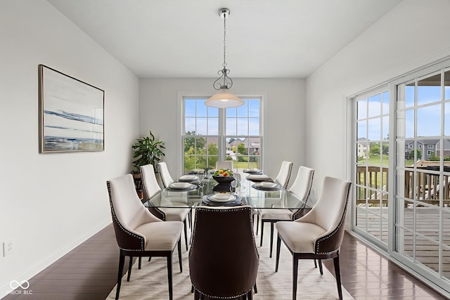 15292 Slateford Rd, Noblesville, IN 46062 - dining room with plenty of natural light and wood finished floors
