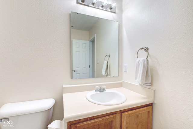 8684 Captain Dr, Avon, IN 46123 - bathroom with toilet and vanity