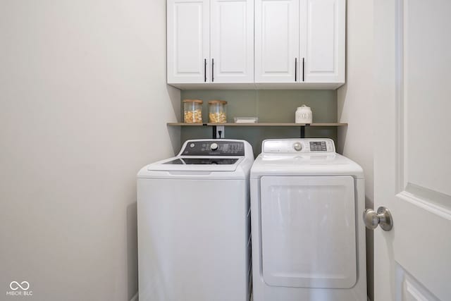 19144 Goins Blvd, Westfield, IN 46074 - washroom featuring washer and dryer and cabinet space