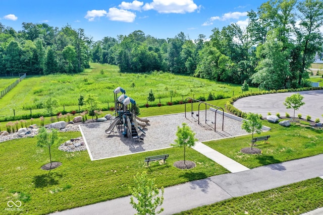 19144 Goins Blvd, Westfield, IN 46074 - view of home's community featuring a yard