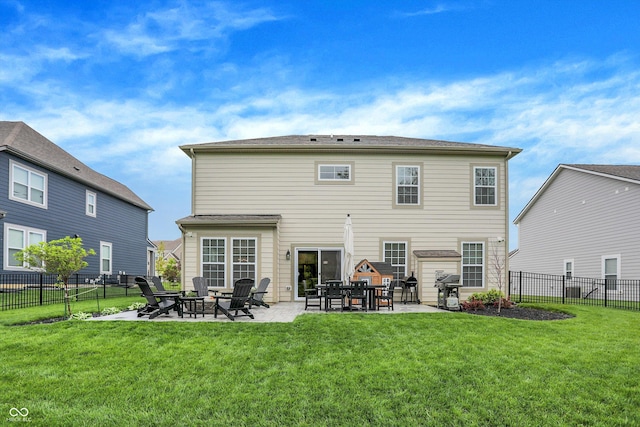 4602 Hayward Way, Westfield, IN 46062 - rear view of property featuring a patio area