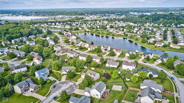 1306 Flat Wood Ct, Brownsburg, IN 46112 - aerial view of property and surrounding area with nearby suburban area