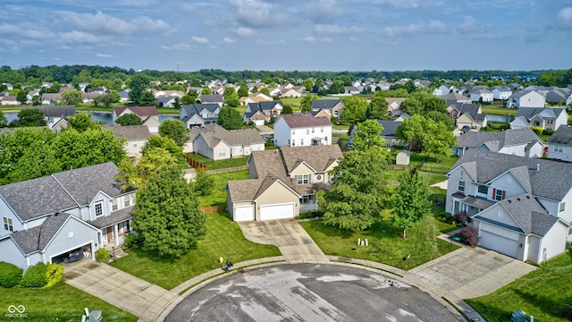 1306 Flat Wood Ct, Brownsburg, IN 46112 - aerial perspective of suburban area