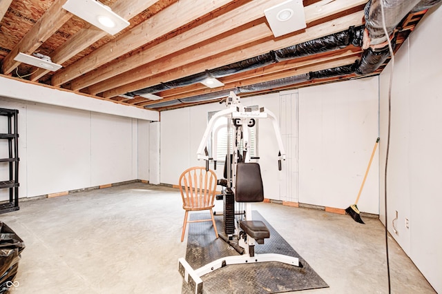 1306 Flat Wood Ct, Brownsburg, IN 46112 - view of workout area