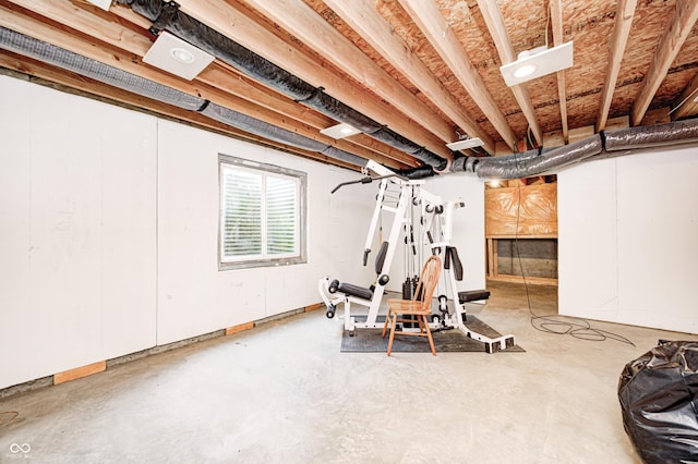1306 Flat Wood Ct, Brownsburg, IN 46112 - view of exercise area