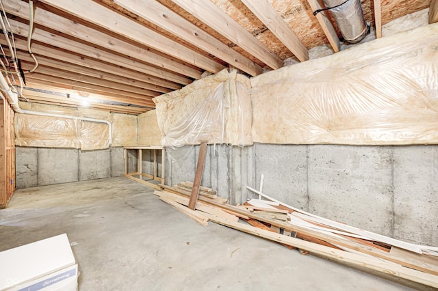 1306 Flat Wood Ct, Brownsburg, IN 46112 - view of unfinished basement