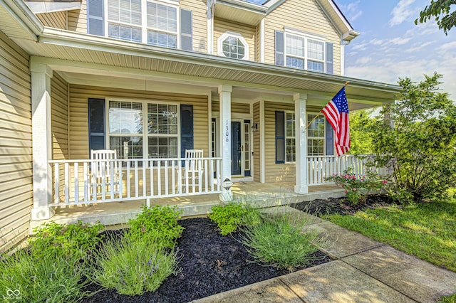 1306 Flat Wood Ct, Brownsburg, IN 46112 - doorway to property with a porch