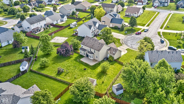 1306 Flat Wood Ct, Brownsburg, IN 46112 - aerial perspective of suburban area