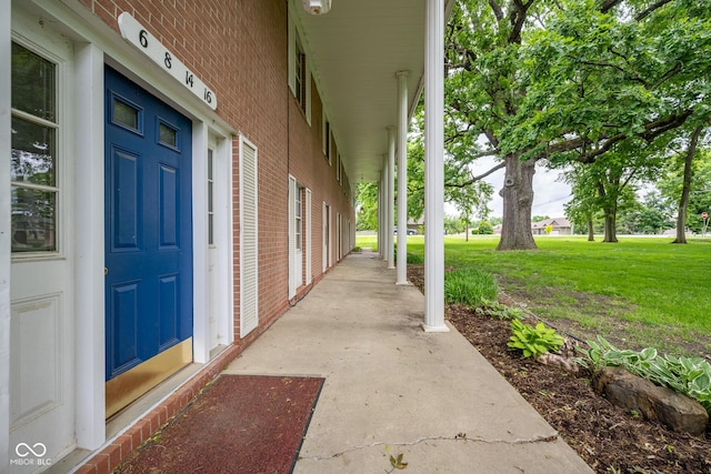 6 Heritage Dr, Terre Haute, IN 47803 - view of patio