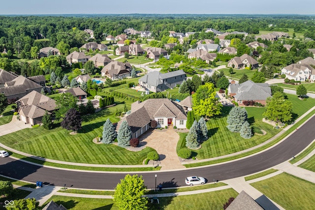 4930 Benthaven Dr E, Bargersville, IN 46106 - aerial perspective of suburban area