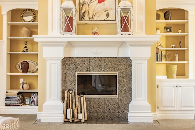 4930 Benthaven Dr E, Bargersville, IN 46106 - detailed view of built in features and ornate columns