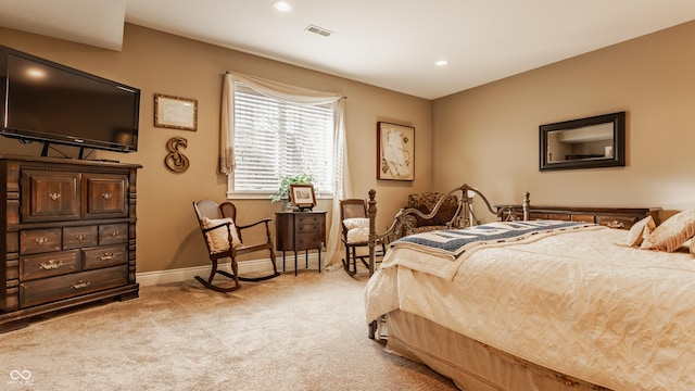 4930 Benthaven Dr E, Bargersville, IN 46106 - bedroom with light carpet and recessed lighting