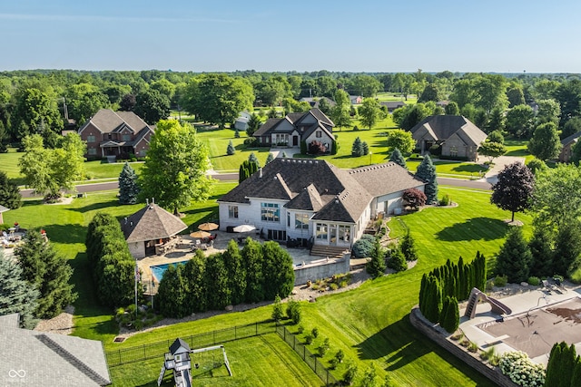4930 Benthaven Dr E, Bargersville, IN 46106 - aerial view of residential area