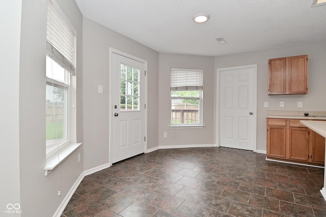 9206 Huntleigh Cir, Plainfield, IN 46168 - entrance foyer featuring baseboards and dark stone finish flooring